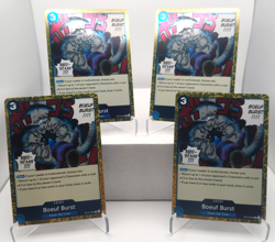 Boeuf Burst Playset - OP12-060 x4 - Legacy of the Master - One Piece TCG - Image 1