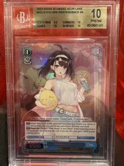 2023 Weiss Schwarz Azur Lane Independence #AZLS102E106S SR BGS 10 - Image 1