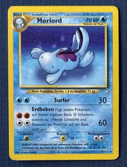 POKEMON CARD MORLORD 45/111 NEO GENESIS GERMAN - Image 1