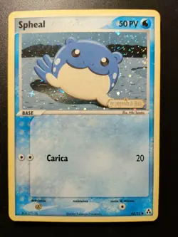Spheal Set Ex La Leggenda Di Mew 65/92 Holo Stamped card pokemon ITA - Image 1