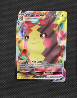 Morpeko VMAX 038/072 ULTRA RARE Pokemon Card - NEAR MINT / MINT condition - Image 1