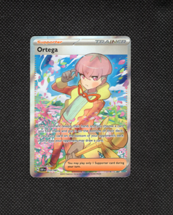 Ortega (Full Art) - 219/197 Ultra Rare Obsidian Flames Pokemon Card - Image 1