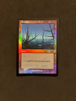 Swamp FOIL #341 [Urzas Saga Arena Promos] Magic MTG Cards LP - Image 1