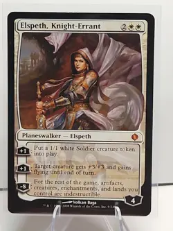MTG Elspeth, Knight-Errant - LP Modern Masters Magic The Gathering Planeswalker - Image 1