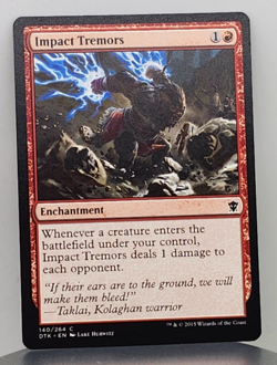 Impact Tremors - Dragons of Tarkir (DTK) - Image 1