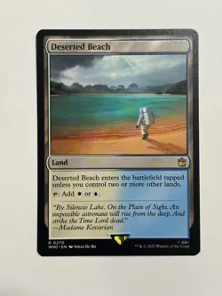 Deserted Beach Universes Beyond: Doctor Who Magic the Gathering MTG - Image 1