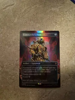 Commander's Plate (Extended Art) Commander Legends Foil - Image 1