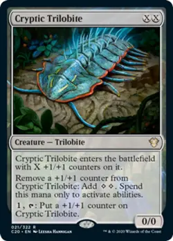 Mint/Near-Mint, English - 4 x MTG Cryptic Trilobite Commander 2020 - Image 1