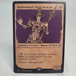 Shadowheart Dark Justicar MTG NM Near Mint Showcase Non Foil Fast Shipping - Image 1