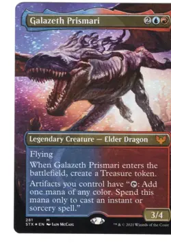 Galazeth Prismari (ZHS) - Extended Art Foil STX Strixhaven English NM MTG - Image 1