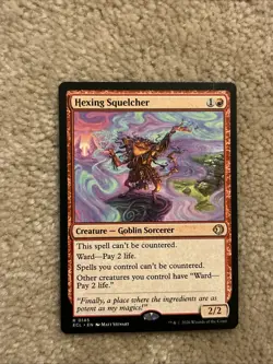 Hexing Squelcher - R - ECL0145 Lorwyn Eclipsed - NM - MTG - Image 1