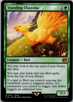 Traveling Chocobo M FINAL FANTASY 210 NM Normal - Image 1