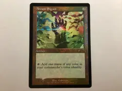 MTG MagicFest Promo ARCANE SIGNET Retro Frame Foil NM (BIN) Graded Power - Image 1