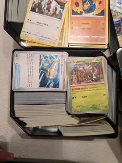 Pokemon TCG Cards And Tins Big Lot 100s Of Cards, 3 Tins And Boxes - Image 3