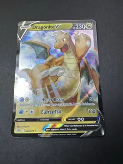 Dragonite V 049/078 Pokemon TCG SWSH: Pokemon GO NM - Image 1