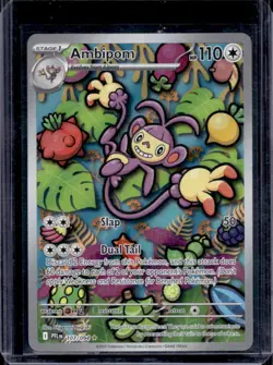 2025 Pokemon Phantasmal Flames Ambipom Illustration Rare #107/094 - Image 1