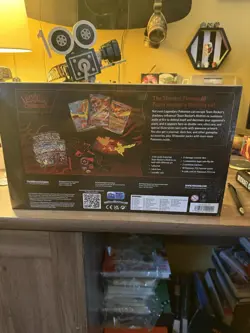 Pokemon TCG Team Rocket's Moltres ex Ultra Premium Collection Box SEALED UPC - Image 2