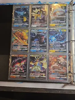 Pokemon Card Lot Binder V/VMAX IR Hits Ex 180 Cards NM Full Art - Image 4