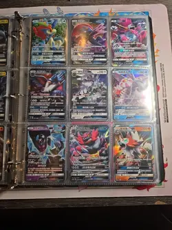 Pokemon Card Lot Binder V/VMAX IR Hits Ex 180 Cards NM Full Art - Image 5