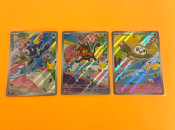 2026 Pokemon TCG First Partner illustration Series 1 Promos Set 43-45 - Image 1