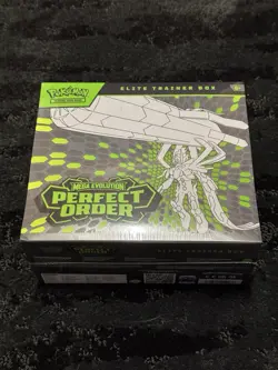 Pokemon TCG Mega Evolution Perfect Order Elite Trainer Box ETB New - Image 1
