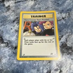 Pokemon Here Comes Team Rocket! 15/82 Team Rocket Holo Rare Unlimited - Image 1