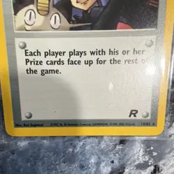 Pokemon Here Comes Team Rocket! 15/82 Team Rocket Holo Rare Unlimited - Image 5
