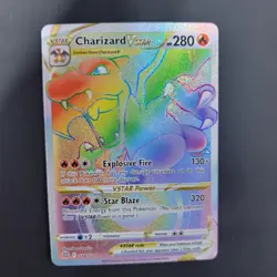 Pokemon TCG Charizard VSTAR 174/172 Secret Ultra Rare Brilliant Stars Near Mint - Image 3