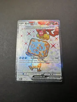 Eiscue ex 210/197 Ultra Rare Obsidian Flames Pokemon NM - Image 1