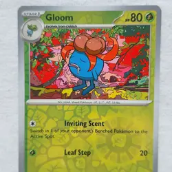 Gloom 002/197 SV03: Obsidian Flames Reverse Holo Pokemon TCG - Image 3