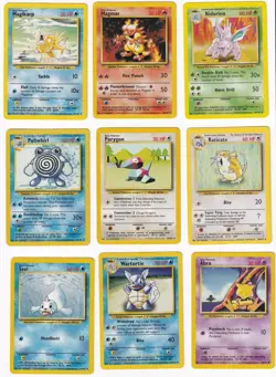 Pokemon Base Set COMPLETE SET Rare/Uncommon/Common WOTC 80 Card Lot MP-NM - Image 4