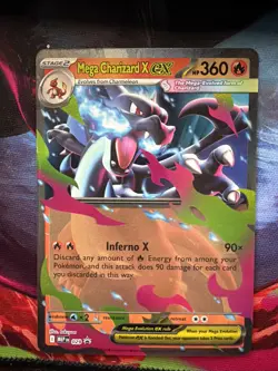Pokemon TCG Mega Charizard X EX 029 Mega Evolutions Promo NM - Image 1