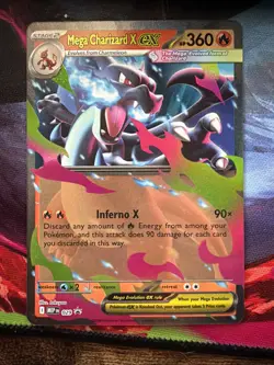 Pokemon TCG Mega Charizard X EX 029 Mega Evolutions Promo NM - Image 2