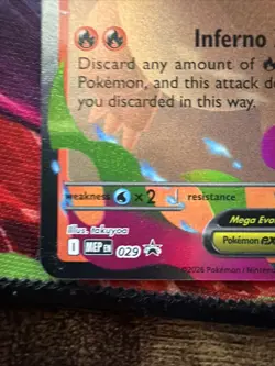Pokemon TCG Mega Charizard X EX 029 Mega Evolutions Promo NM - Image 3