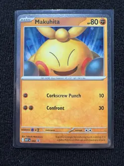 Pokemon TCG: Perfect Order - Makuhita Black Star Promo #68 Cosmos - Image 1