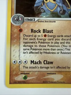 2007 Pokemon EX Power Keepers Armaldo Holo #3/108 - Image 4
