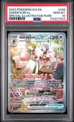 2023 Pokemon Scarlet & Violet Gardevoir EX #245 Special Illustration Rare PSA 10 - Image 1