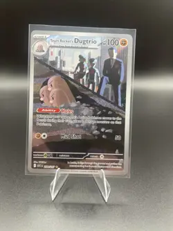 Pokemon Team Rocket's Dugtrio ASC 6 239/217 Holo 100 HP Stage 1 2026 - Image 1