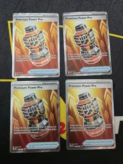 4x Pokemon TCG Premium Power Pro 174/132 Full Art Mega Evolution NM - Image 1