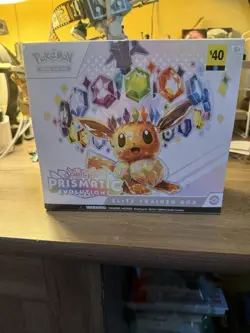 Pokemon Prismatic Evolutions ETB Elite Trainer Box Factory Sealed Dollar General - Image 1