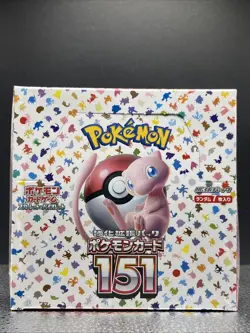 Pokemon TCG: Scarlet & Violet 151 Booster Box Factory Sealed Japanese SV2A - Image 1