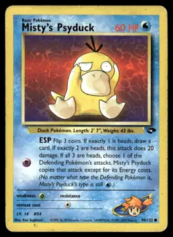 Misty’s Psyduck #90 - Pokemon Gym Challenge - LP - Image 1