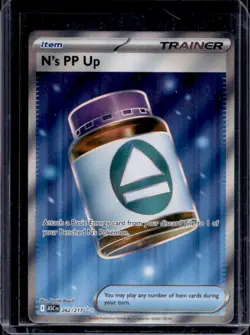 2026 Pokemon Ascended Heroes N's PP Up Ultra Rare #262/217 - Image 1