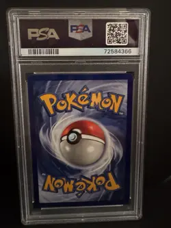 1999 Pokemon Metapod 54/102 Base Set 1st Edition PSA 8 - Image 2