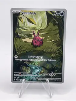 Venipede - 132/086 - Illustration Rare - Black Bolt - English - Pokemon - Image 1