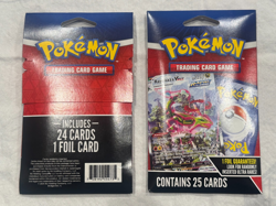 Lot of (2) Unopened/Sealed Pokemon Packs (25 Cards w/ 1 Foil Guaranteed EACH) - Image 1