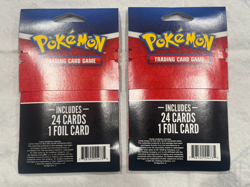 Lot of (2) Unopened/Sealed Pokemon Packs (25 Cards w/ 1 Foil Guaranteed EACH) - Image 3