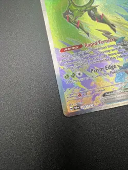 2024 Pokemon Scarlet Violet Temporal Forces Iron Leaves ex 203/162 NM-M - Image 5