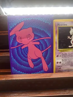 1999 Pokemon Mewtwo Holo 10/102 - Image 4