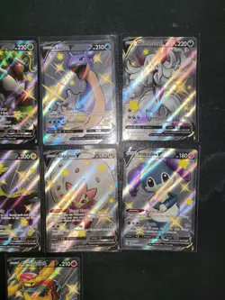 Pokemon Tcg Shiny V, 9 Card Lot, And Promos - Image 3
